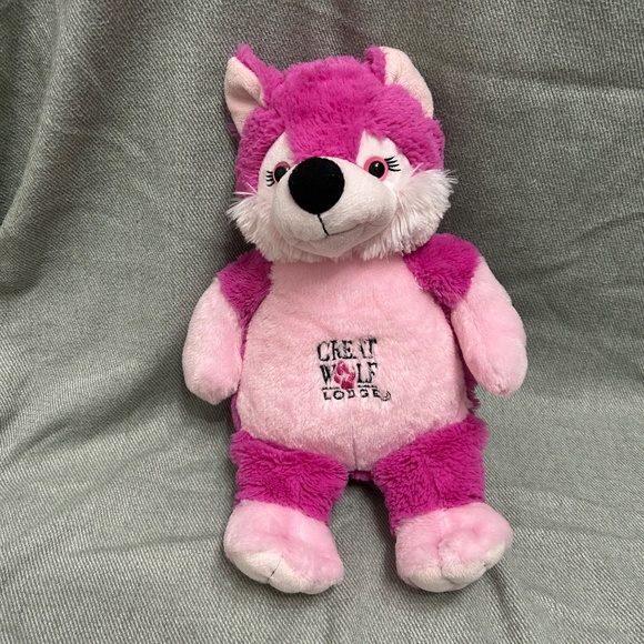GREAT WOLF LODGE Pink Wolf 15” Plush - Picture 2 of 7